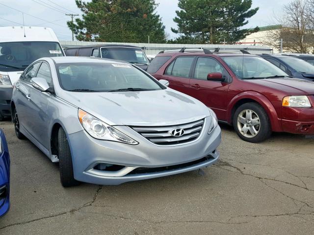 5NPEB4AC7EH927183 - 2014 HYUNDAI SONATA GLS SILVER photo 1