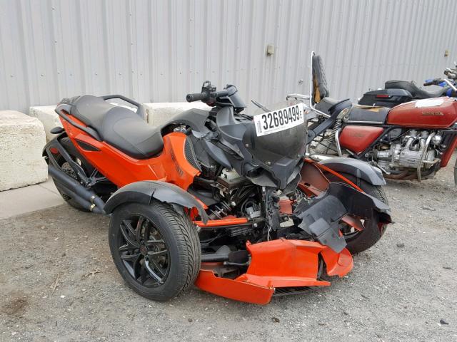 2BXJAHA17CV000232 - 2012 CAN-AM SPYDER ROA ORANGE photo 1