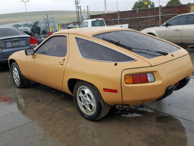 9289201991 - 1979 PORSCHE 928 BEIGE photo 3