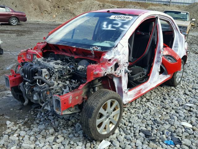 JM1DE1LY0E0177326 - 2014 MAZDA MAZDA2 TOU RED photo 2