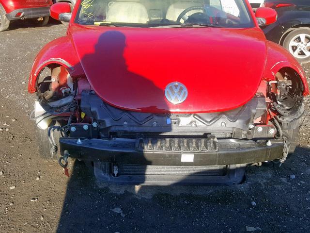 3VWRF31Y96M333652 - 2006 VOLKSWAGEN NEW BEETLE Qırmızı foto 9