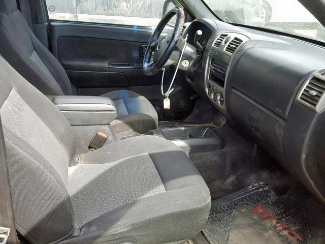1GTDT13E078139059 - 2007 GMC CANYON BLUE photo 5