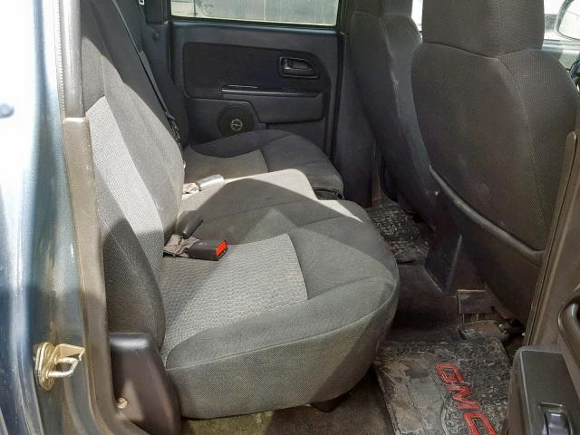 1GTDT13E078139059 - 2007 GMC CANYON BLUE photo 6