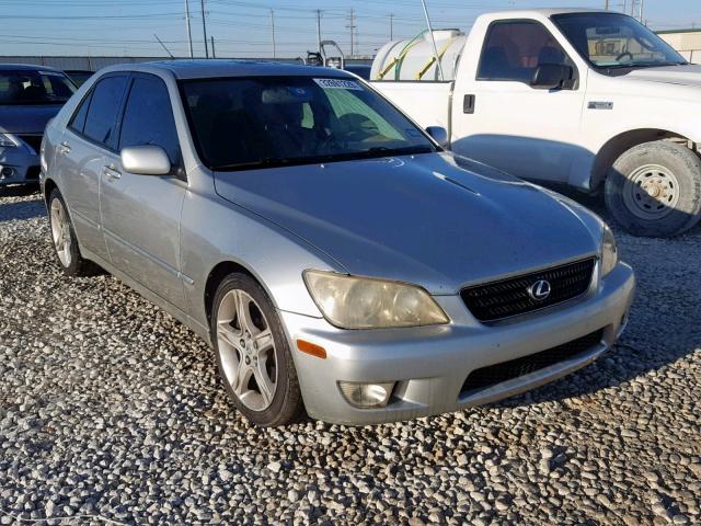 JTHBD192120059762 - 2002 LEXUS IS 300 SILVER photo 1