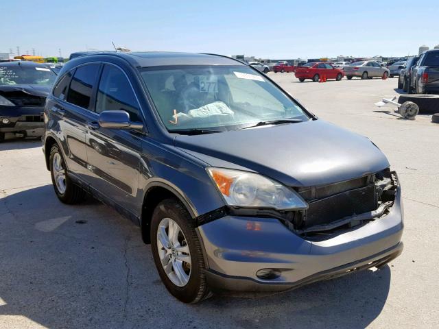 5J6RE3H7XBL056566 - 2011 HONDA CR-V EXL GRAY photo 1