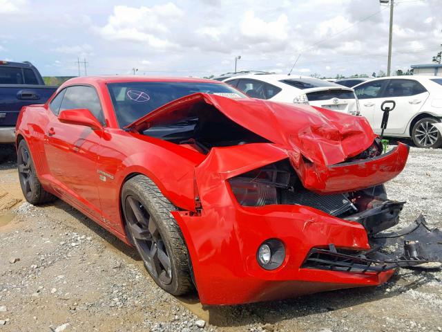 2G1FK1EJ4A9112201 - 2010 CHEVROLET CAMARO SS RED photo 1