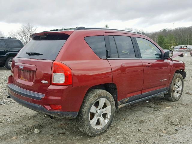 1J4NF1FB5BD154423 - 2011 JEEP COMPASS SP 红色 照片 4
