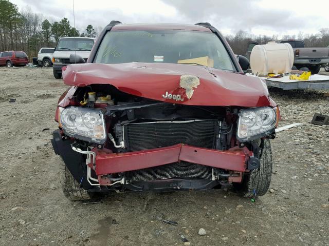 1J4NF1FB5BD154423 - 2011 JEEP COMPASS SP 红色 照片 9