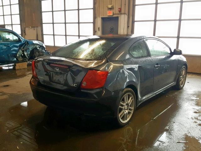 JTKDE177070182023 - 2007 TOYOTA SCION TC CHARCOAL photo 4