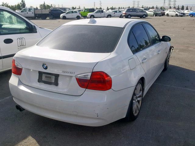 WBAVC53518FZ89837 - 2008 BMW 328 I SULE WHITE photo 4