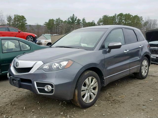 5J8TB1H56CA005135 - 2012 ACURA RDX TECHNO GRAY photo 2