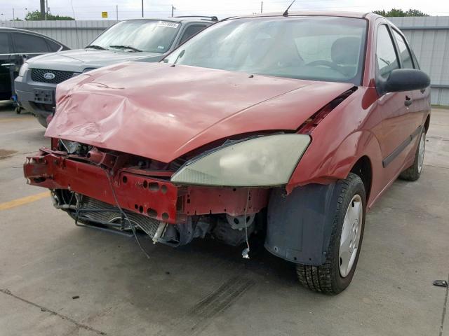 1FAFP33P43W334667 - 2003 FORD FOCUS LX RED photo 2