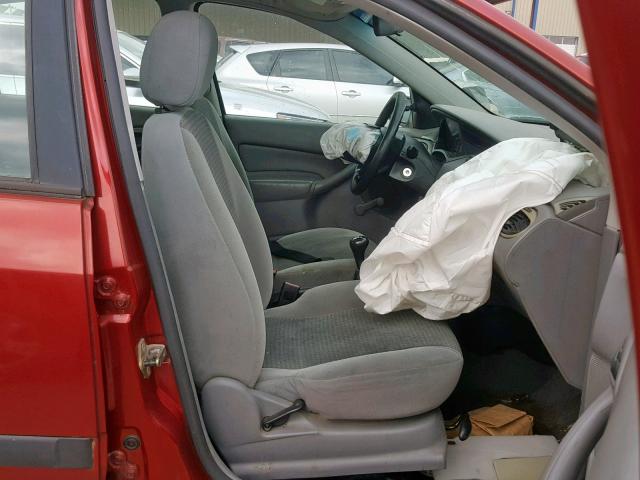 1FAFP33P43W334667 - 2003 FORD FOCUS LX RED photo 5