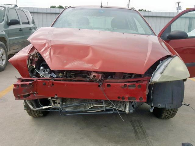 1FAFP33P43W334667 - 2003 FORD FOCUS LX RED photo 9