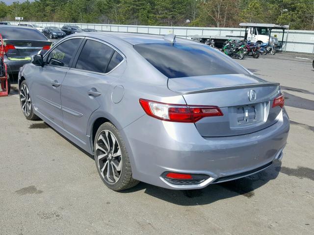 19UDE2F82GA004942 - 2016 ACURA ILX PREMIU SILVER photo 3