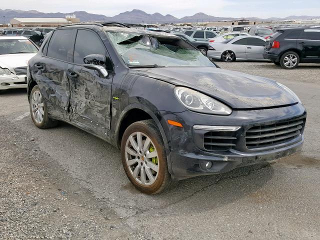 WP1AE2A25GLA17367 - 2016 PORSCHE CAYENNE SE BLACK photo 1