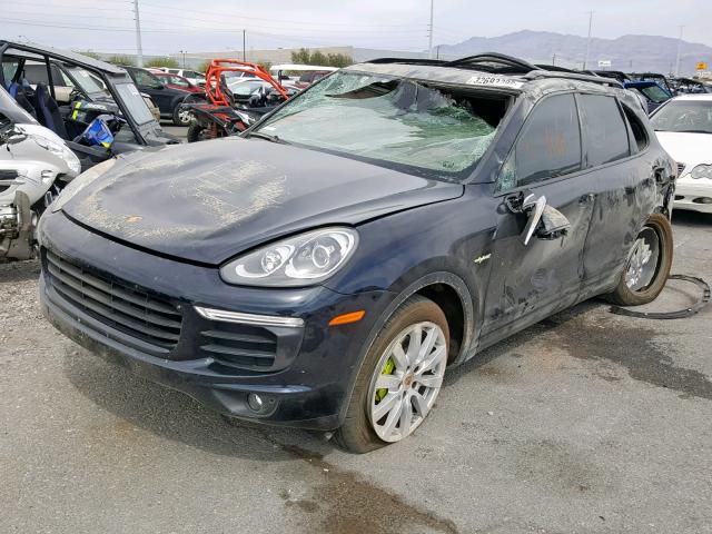 WP1AE2A25GLA17367 - 2016 PORSCHE CAYENNE SE BLACK photo 2