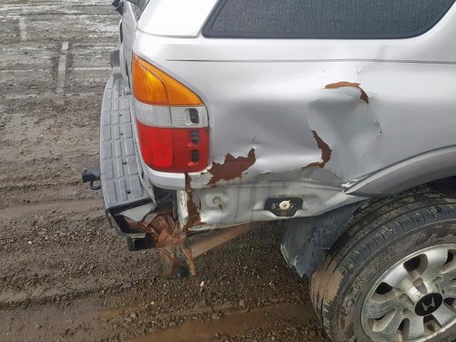 4S6DM58WX14400897 - 2001 HONDA PASSPORT E 银色 照片 9