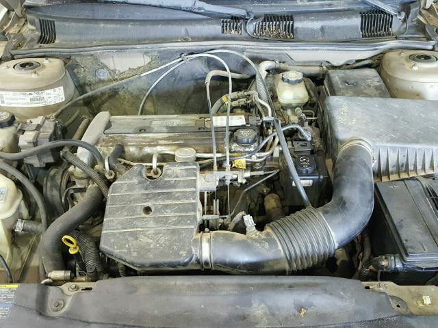 1G2NF52F23C224378 - 2003 PONTIAC GRAND AM S GOLD photo 7