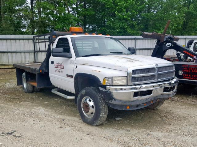 3B6MC36721M530357 - 2001 DODGE RAM 3500 WHITE photo 1