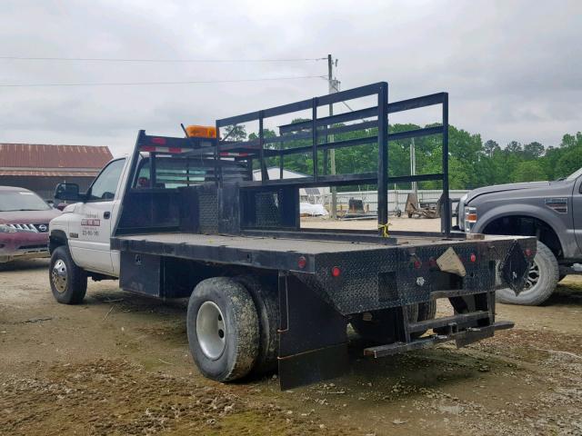 3B6MC36721M530357 - 2001 DODGE RAM 3500 WHITE photo 3