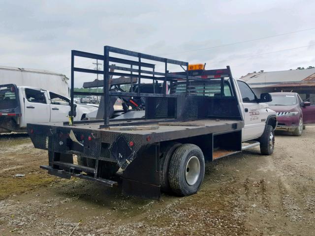 3B6MC36721M530357 - 2001 DODGE RAM 3500 WHITE photo 4