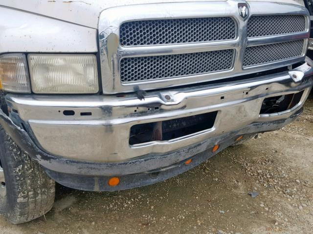 3B6MC36721M530357 - 2001 DODGE RAM 3500 WHITE photo 9