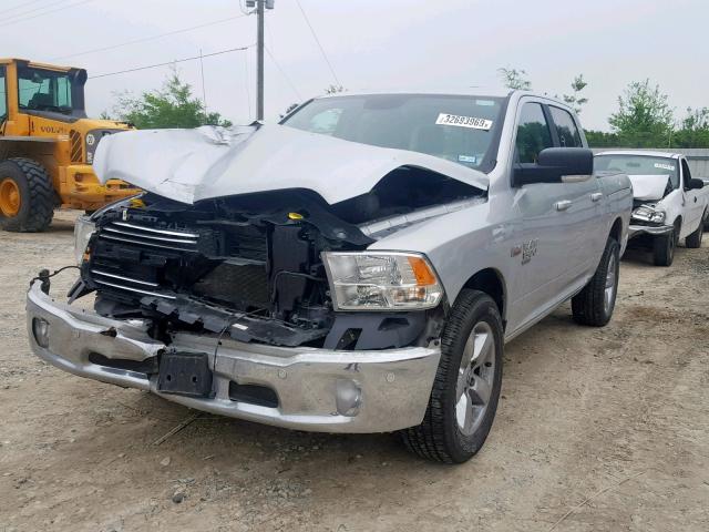 1C6RR7LT7KS527107 - 2019 RAM 1500 CLASS SILVER photo 2