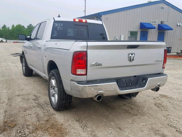 1C6RR7LT7KS527107 - 2019 RAM 1500 CLASS SILVER photo 3