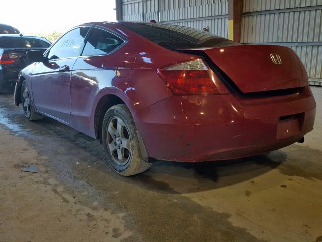 1HGCS128X8A021445 - 2008 HONDA ACCORD EXL RED photo 3