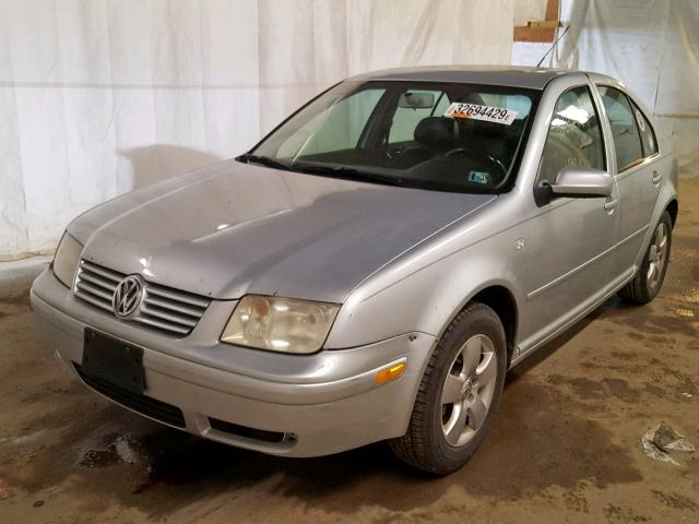 3VWSK69MX3M068459 - 2003 VOLKSWAGEN JETTA GLS SILVER photo 2