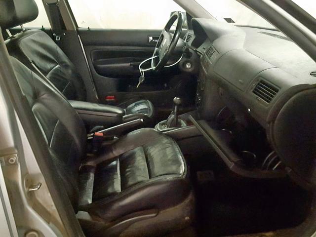 3VWSK69MX3M068459 - 2003 VOLKSWAGEN JETTA GLS SILVER photo 5