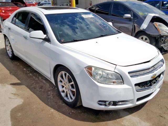 1G1ZE5EU3CF106762 - 2012 CHEVROLET MALIBU LTZ WHITE photo 1