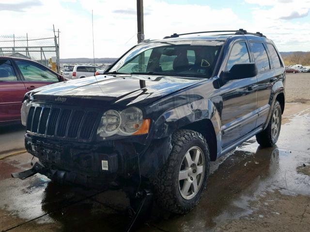 1J8GR48K19C529849 - 2009 JEEP GRAND CHER BLACK photo 2