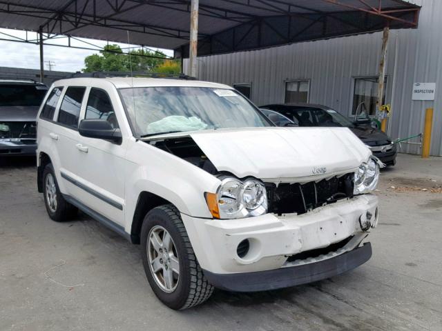 1J8GR48K37C613636 - 2007 JEEP GRAND CHER WHITE photo 1