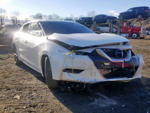 1N4AA6AP9GC440216 - 2016 NISSAN MAXIMA 3.5 WHITE photo 1