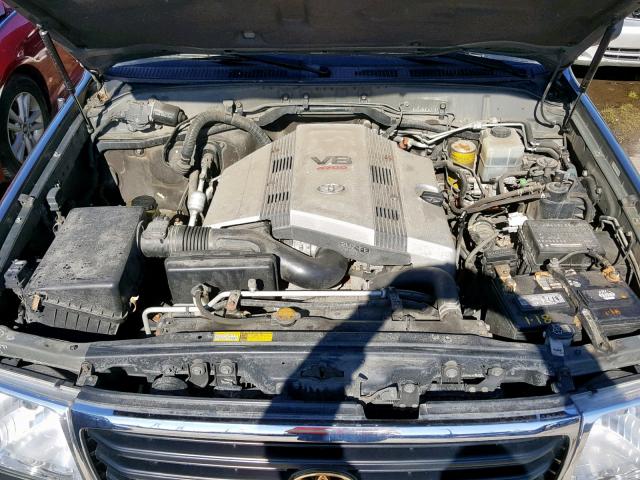 JTEHT05JX12004957 - 2001 TOYOTA LAND CRUIS TAN photo 7