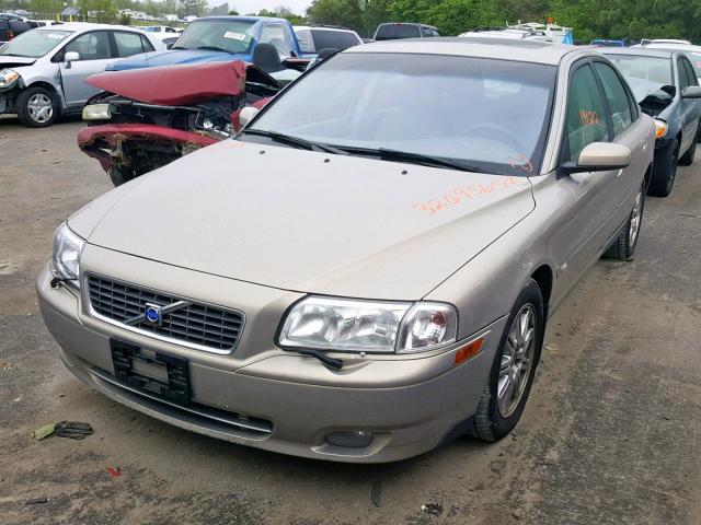 YV1TH592451398509 - 2005 VOLVO S80 2.5T TAN photo 2