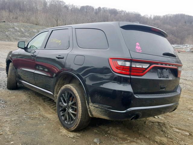 1C4RDJDG0GC396870 - 2016 DODGE DURANGO LI BLACK photo 3