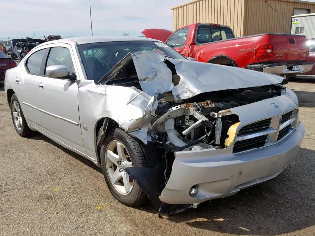 2B3CA3CV1AH117927 - 2010 DODGE CHARGER SX SILVER photo 1