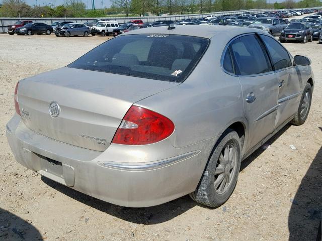 2G4WC582391207872 - 2009 BUICK LACROSSE C TAN photo 4