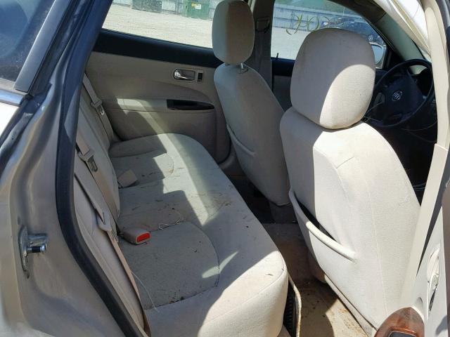 2G4WC582391207872 - 2009 BUICK LACROSSE C TAN photo 6