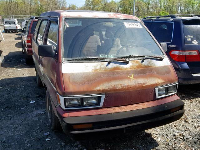 JT3YR26VXF5060343 - 1985 TOYOTA VAN WAGON RED photo 1