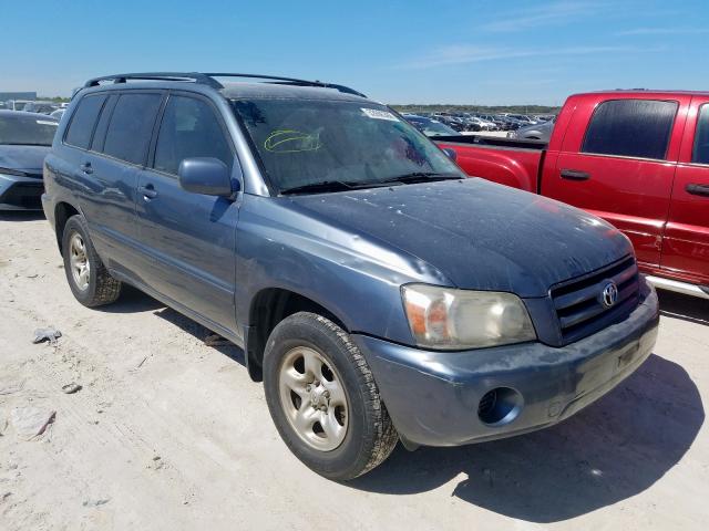 JTEGP21A640041036 - 2004 TOYOTA HIGHLANDER BASE  photo 1