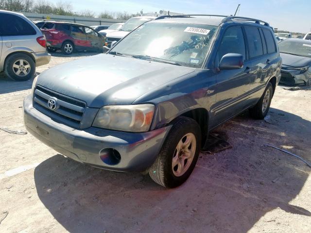 JTEGP21A640041036 - 2004 TOYOTA HIGHLANDER BASE  photo 2