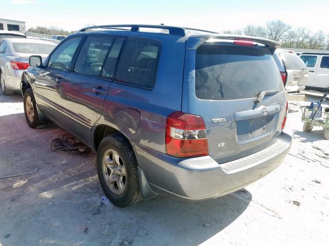 JTEGP21A640041036 - 2004 TOYOTA HIGHLANDER BASE  photo 3