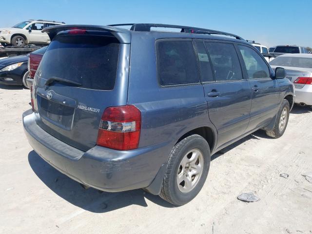 JTEGP21A640041036 - 2004 TOYOTA HIGHLANDER BASE  photo 4