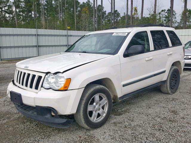 1J8GS48K99C532731 - 2009 JEEP GRAND CHER WHITE photo 2