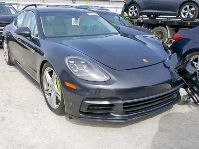 WP0AE2A74JL129291 - 2018 PORSCHE PANAMERA 4 GRAY photo 1