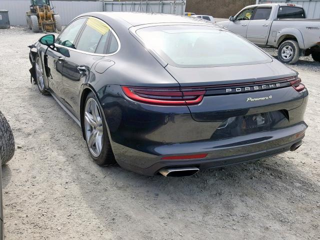 WP0AE2A74JL129291 - 2018 PORSCHE PANAMERA 4 GRAY photo 3